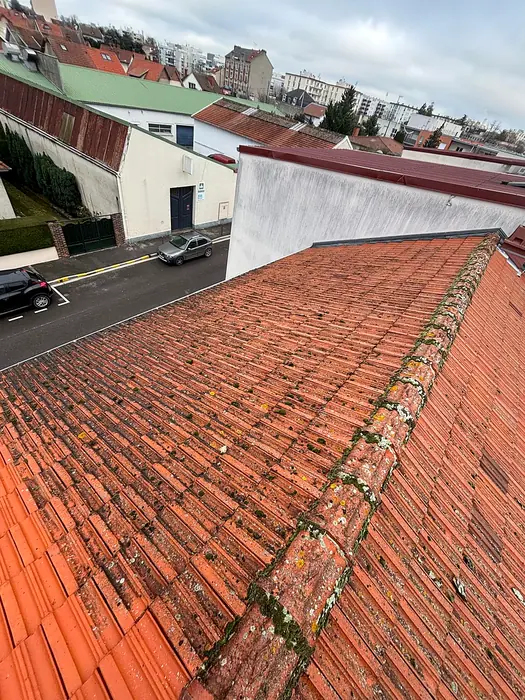Chantier de toiture réalisé par Grandpierre Fils